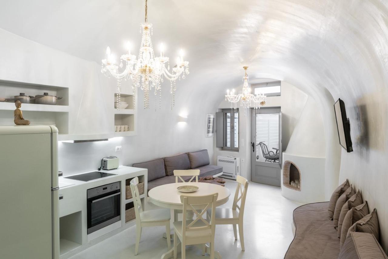 Sun Naam Home Santorini With Heated Jacuzzi Karterados  Ngoại thất bức ảnh