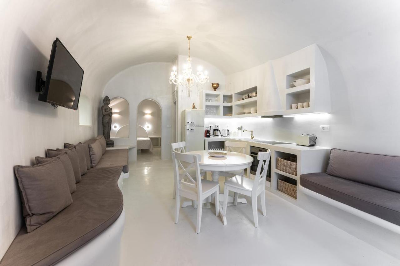 Sun Naam Home Santorini With Heated Jacuzzi Karterados  Ngoại thất bức ảnh